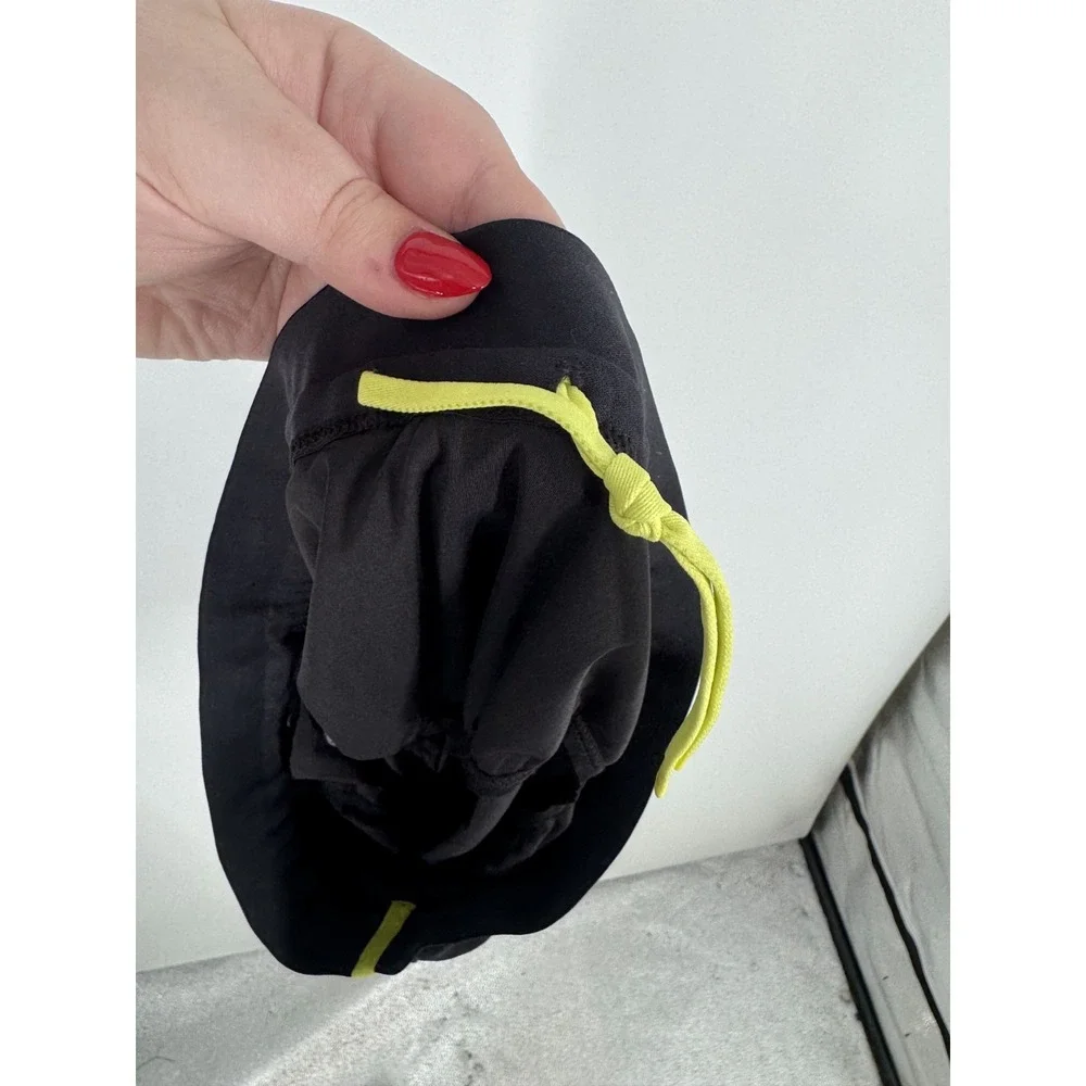 Hoka One One Running Shorts Womens Small Lined Drawstring Waist Athletic Black